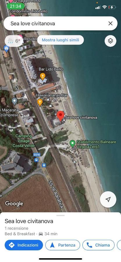 Virgola Zero Holiday Beach Apartment Porto Potenza Picena Bagian luar foto